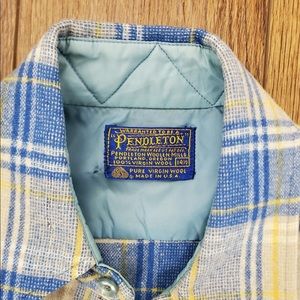 Pendleton vintage button up made in USA